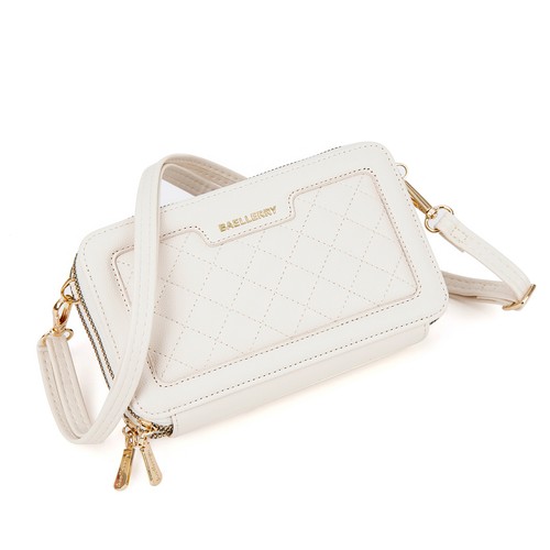 New Womens Handbag Single Shoulder Crossbody Bag Fashion Phone Wallet Zip Around - Imagen 33 de 40