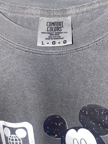Disney World Mickey Mouse Shirt, Comfort Colors, Large. Disney T-Shirt. - Picture 3 of 4