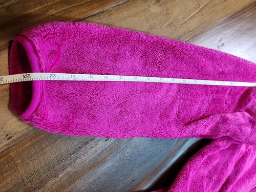 The North Face Jacket Girls Hot Pink Full Zip Denali Fuzzy Sz XL - Picture 6 of 12