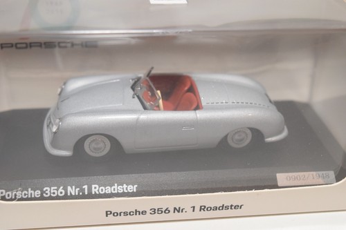 A45 1:43 MINICHAMPS PORSCHE 356 N. 1 ROADSTER 0902/1948 70 ANNI COME NUOVA IN... - Foto 3 di 7