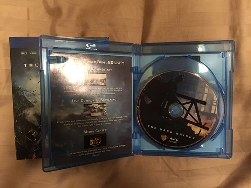 The Dark Knight Blu-ray Disc 2008 2-Disc Set Batman Heath Ledger Christian Bale - Picture 2 of 4