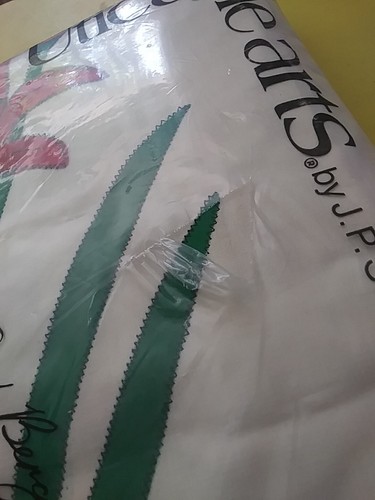 J.P. Stevens Utica Fine Arts Ava Bergmann Designs Queen Spannbettlaken Perkal - Bild 3 von 4