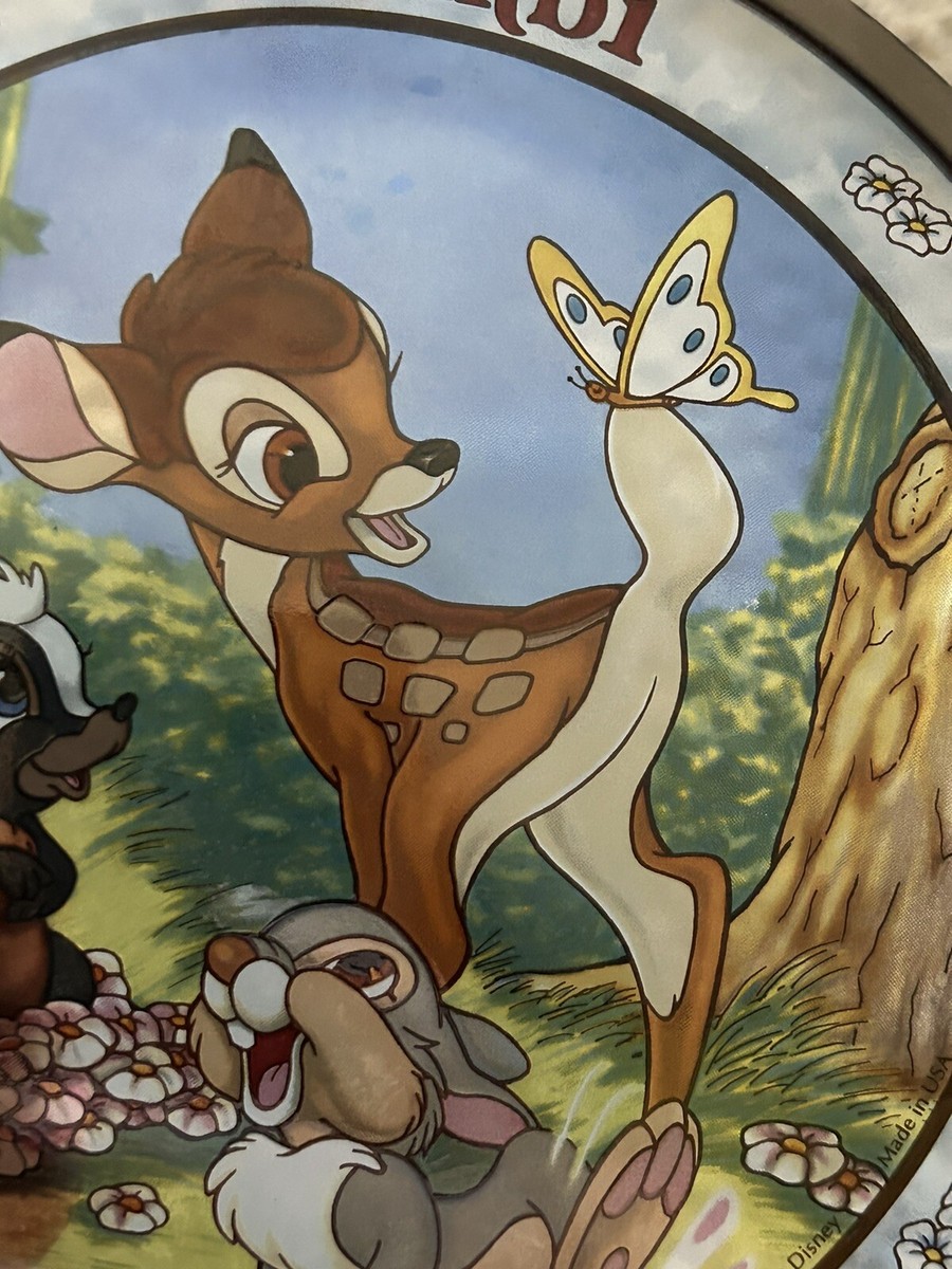 バンビ Bambi ディズニー公式 ヴィンテージ ステンドグラス 55