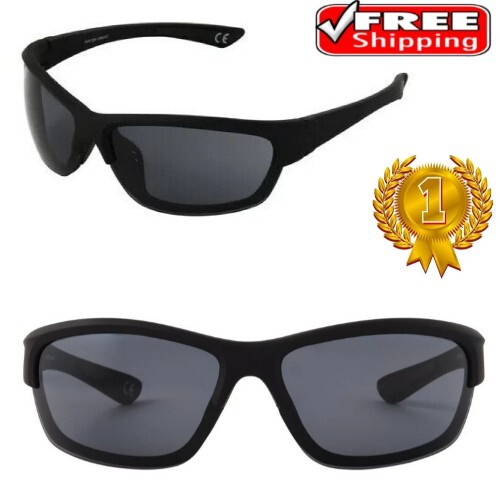 Foster Grant Men's Blade Fashion Sunglasses Black - Picture 7 of 13
