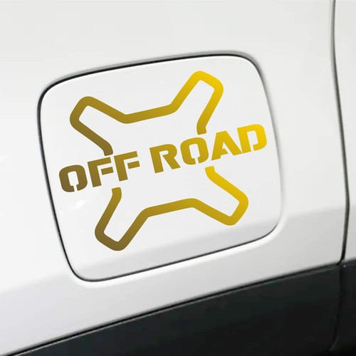 Adesivo OFF ROAD Sportello TAPPO SERBATOIO Fuoristrada 4X4 RENEGADE 2283 - Foto 26 di 34