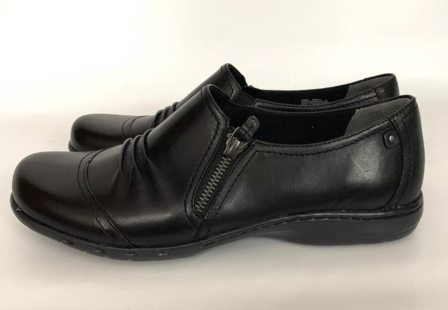 Mujeres Rockport Cobb Hill Talla Penfield Cremallera Cuero Negro Zapatos Talla Hill 8.5 W Nuevo Sin Caja b75a5d Mujeres Rockport Cobb Hill Talla Penfield Cremallera Cuero Negro Zapatos Talla Hill 8.5 W Nuevo Sin Caja b75a5d