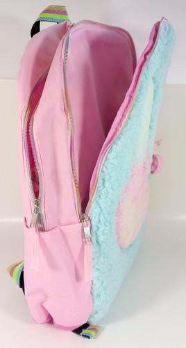 Wonder Nation Girls Laptop Backpack Peace Rosy Petal Pink Tie Dye - Picture 4 of 6