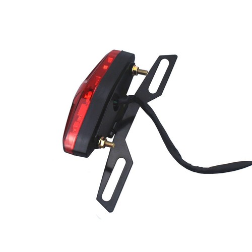 Red LED Tail Light License Plate Rear Brake Stop Running Taillight Motorcycle - Picture 8 of 11