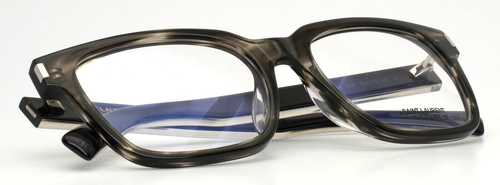 SAINT LAURENT SL621 005 Havana Crystal Transparent Mens Eyeglasses 54-19-145 A - Picture 16 of 16