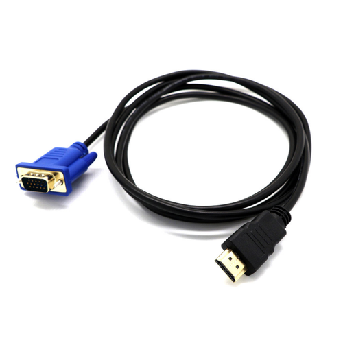 Adapter Cable 1M For PC TV Computer Monitor HDMI Male to VGA D-SUB Male Video - Picture 5 of 8