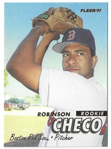 1997 Fleer Baseball Robinson Tschechisch Rookie Karte #518 Boston Red Sox RC