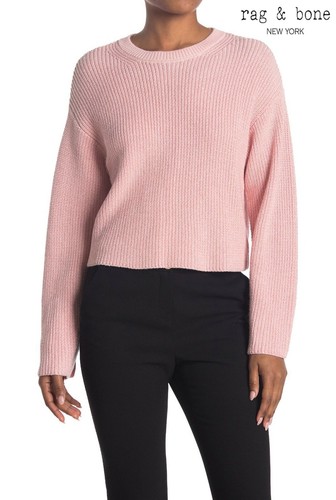 RAG \u0026 BONE JUBILEE CREW NECK L/S CROP 
