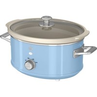 Swan SF17021BLN Retro Slow Cooker 3.5 Litres 200 Watt Blue