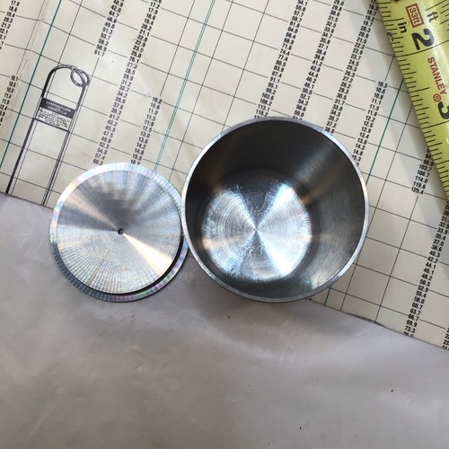 GARDCO Tazza Gravità Specifica Acciaio Inox 83,2 ml Determinante Densità Viscosità - Foto 9 di 10