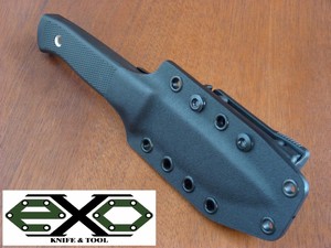custom kydex sheath for fallkniven f1 black with large teklok ebay large kydex sheets