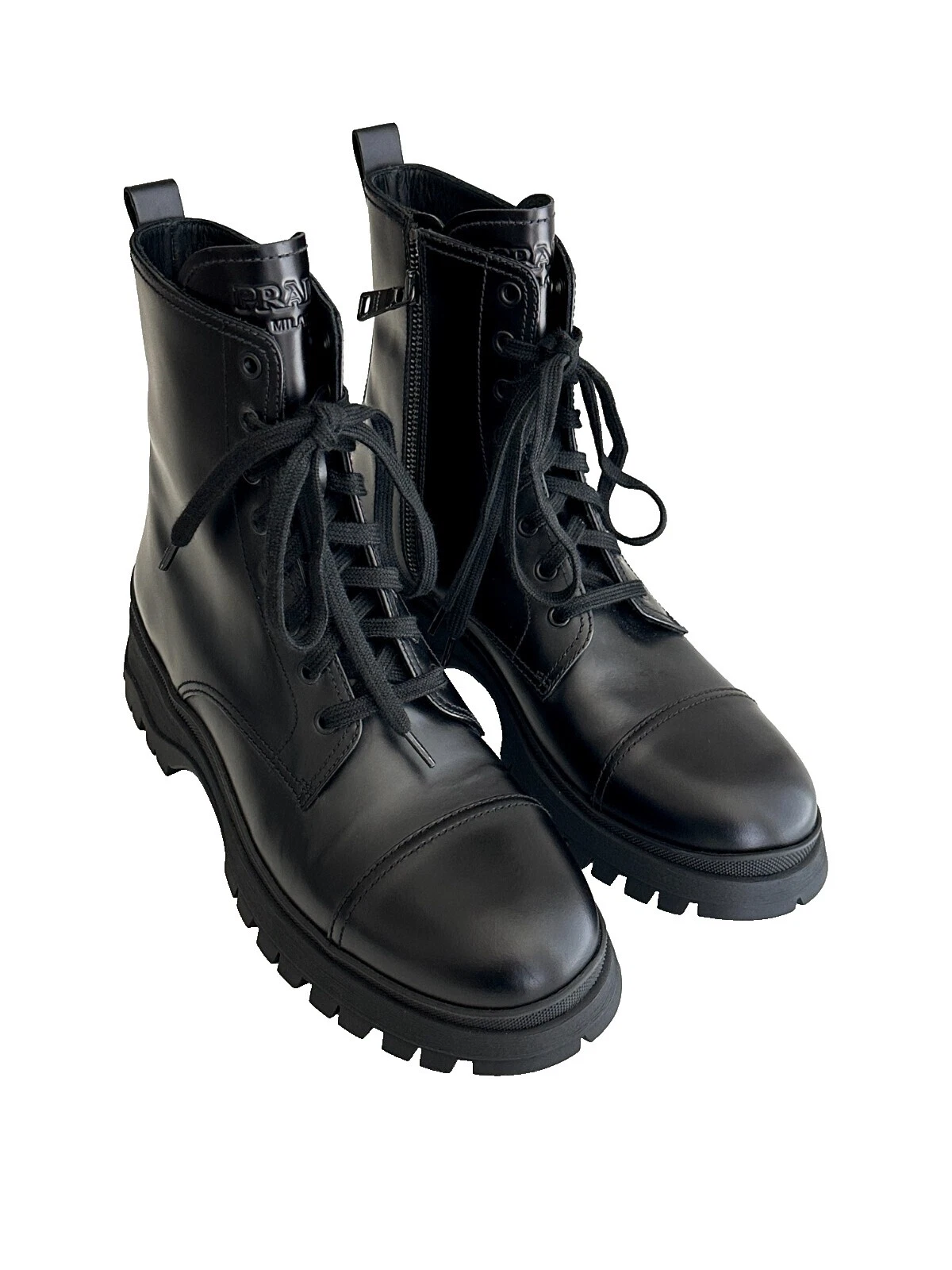 PRADA Women's Lace Up Boots