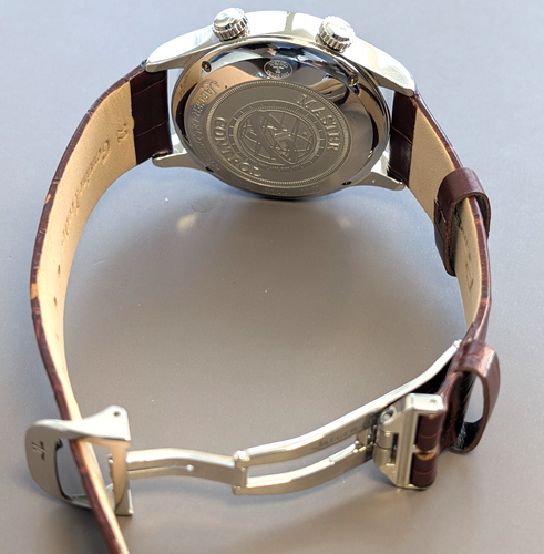 Jaeger LeCoultre Master Memovox 174.8.96 Automatic Watch w/ Alarm 40mm Q1418430, - Picture 15 of 22