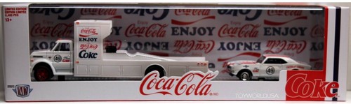 M2 Machines COCA~COLA 1968 Chevrolet C60 Truck & 1968 Camaro Z28 TW10/21-04 - Picture 1 of 3