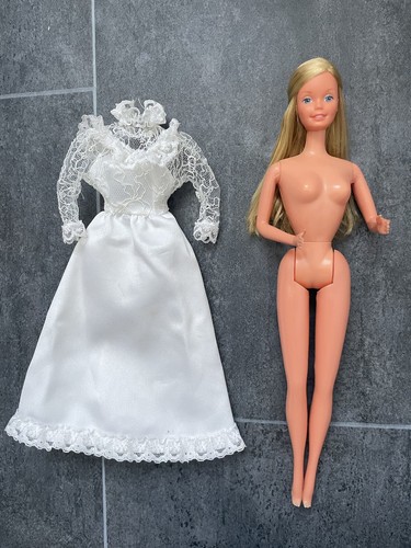 Barbie Superstar Novia Encantadora Novia Novia Europa Exclusiva Años 80 - Imagen 5 de 24