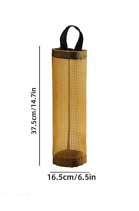 1pc Kitchen Grocery Bag Home Holder Wall Mount Plastic Bag Holder