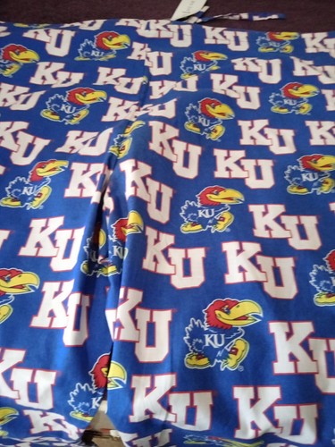 KU Scrub Bottoms Size Large NWT - Picture 5 of 6