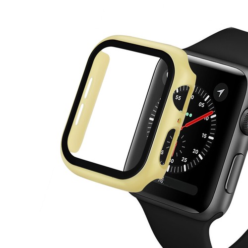 Temper Glass Film For Apple Watch Ultra2 Ultra 9 8 7 6 5 SE Case - Picture 5 of 19