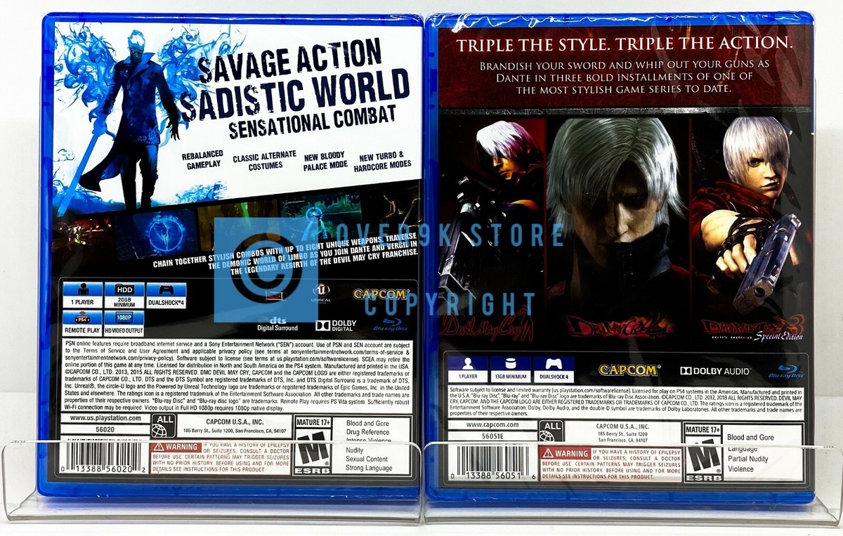 Devil May Cry Definitive Edition + Devil May Cry HD