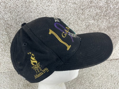 Vintage The Game Snapback Cap Mütze Herren OSFA 1996 Atlanta Olympics Games schwarz - Bild 3 von 9
