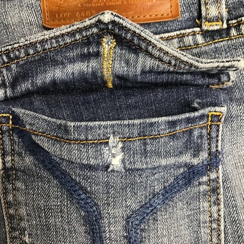 Vigoss Girls Capri Jeans Blue Stretch Medium Wash Zipper Denim 30 - Picture 8 of 9