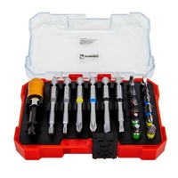 Schraubendreher Bit Set 19-Tlg Schrauber Bit-Satz Bitbox Bithallter Bitsortiment