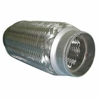 Exhaust Flexible Pipe 55mm x 150mm Flexi Repair Joint 2.25" x 6" Tube Connector