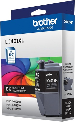 Brother Genuine LC401XL High Yield Black Cyan Yellow Magenta Ink Cartridge LC401 - Picture 19 of 33