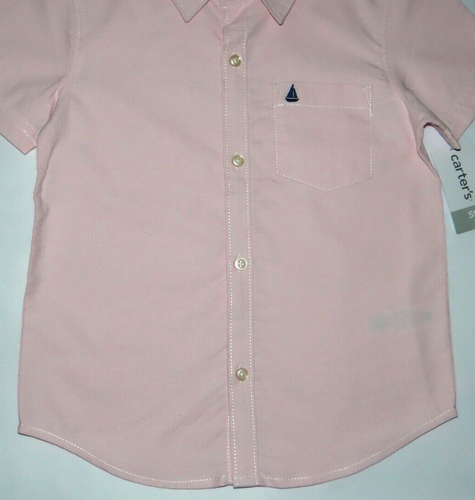 Toddler boy clothes, 5T, Carter's 2 piece Anchor Polo short set - Picture 5 of 7