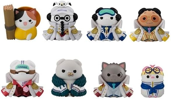 MEGA CAT PROJECT ONE PIECE NYAN PIECE NYAN! Luffy VS Marine Hen