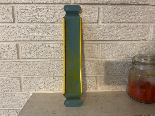 Rare Antique Dandee Bread Metal Advertising Door Push Sign Original Beauty - Picture 6 of 6