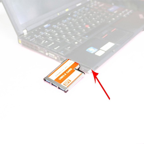 3 Ports USB 3.0 to Expresscard 54mm Adapter Converter for PCMCIA Express Card - Picture 5 of 5