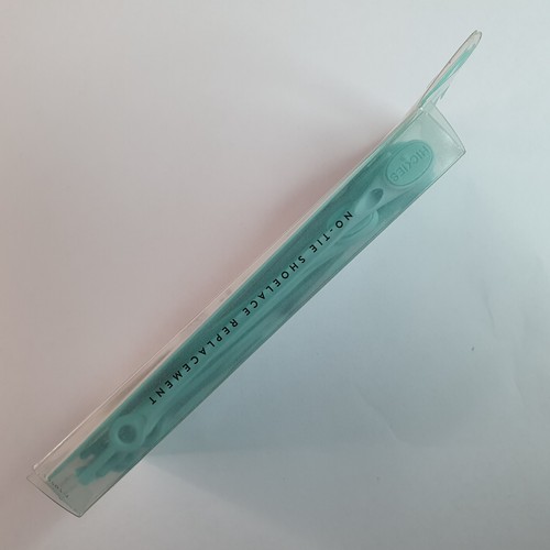 2x Hickies Laces Originals No Tie Elastic Shoelaces Trainers 14 Pack Mint Green - Picture 8 of 11