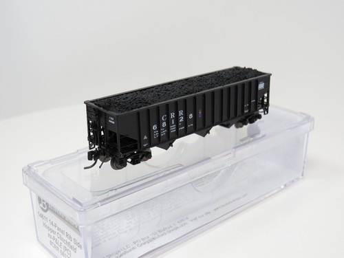 Bluford Shops N 14611 Clinchfield Penn Central 70 Ton 14 Panel 3 Bay Coal Hopper - Picture 1 of 8