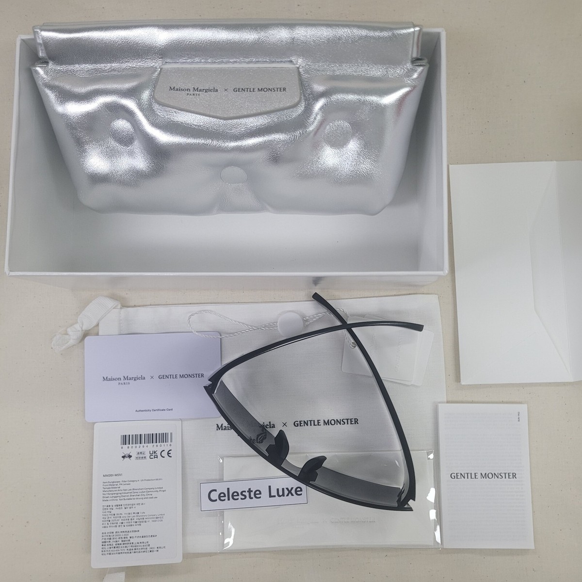 Gentle Monster Maison Margiela MM201 Silver Frame MM201-MSV1 | CBP