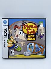 Nintendo DS Phineas and Ferb: Ride Again Tested And Working No Insert