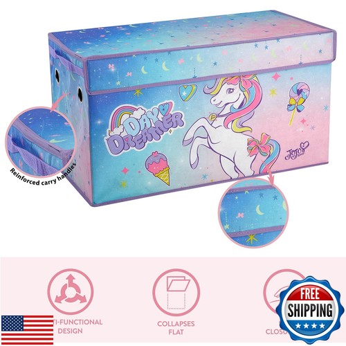 Idea Nuova JoJo Siwa Einhorn Schleife Day Dreamer faltbar Kinder Aufbewahrung T - Bild 4 von 5