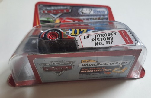 CARS Disney pixar LIL TORQUEY PISTONS 117 synthetic rubber tires Mattel maclama - Foto 3 di 5
