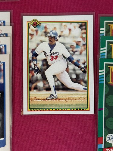 43 Cards (14 Unique) EDDIE MURRAY LOT | HOF & ROY | 8x AS And All Time Great! NM - Picture 11 of 18