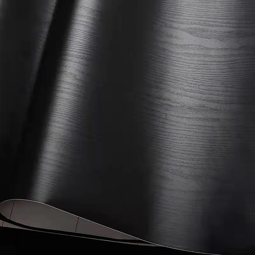 Black Marble Self Adhesive Kitchen Worktop Covering Vinyl Wrap Cupboard Door UK - Picture 9 of 11