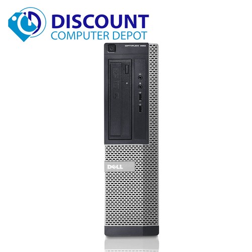 Dell OptiPlex Desktop Computer i3 8GB 500GB Windows 10 Pro DVD 2x19" LCD's WIFI - Picture 4 of 6