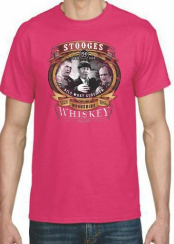Adult DryBlend® T-Shirt - ( STOOGES MOONSHINE - HUMOR / NOVELTY) - Picture 30 of 36