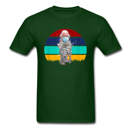 Bernie Fäustlinge Meme Bernie Sanders kalte Einweihung lustiges T-Shirt Größe S-6XL - Bild 9 von 60