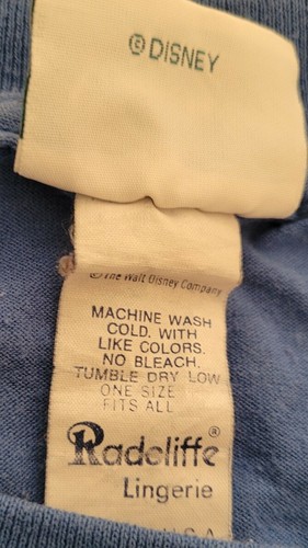 Vintage Grumpy Before Nine Snow White 7 Dwarves One Size T Shirt Disney RARE - Picture 5 of 5