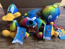 Gradient Collection Plush Looney Tunes Space Jam Warner Bros NEW W Tags New