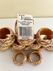 Tobin Home Fashions Inc., Wood, Lacquered / Beaded, 15 Napkin Rings — photo 4
